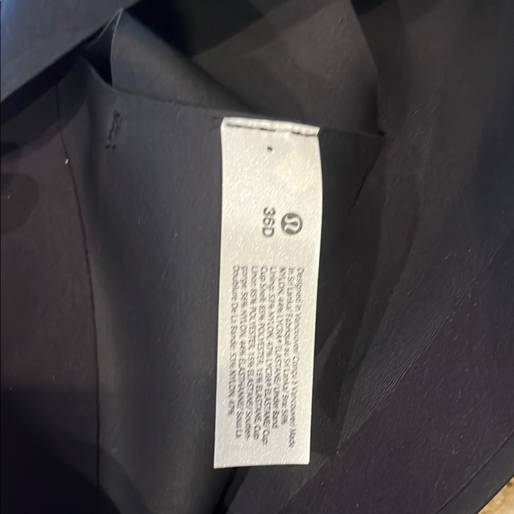 NWT Lululemon Enlite Bra zip front - Picture 8 of 8